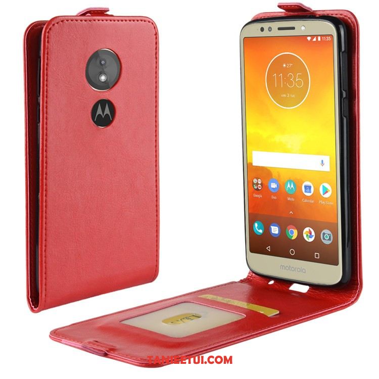 Etui Moto G6 Play Telefon Komórkowy Anti-fall Skórzany Futerał, Futerał Moto G6 Play Ochraniacz Braun