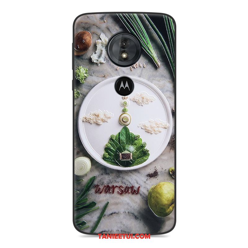 Etui Moto G6 Play Telefon Komórkowy Miękki Silikonowe, Obudowa Moto G6 Play Kreskówka Kolor Relief