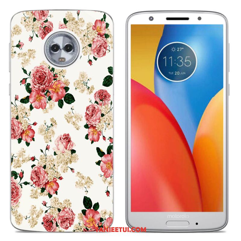 Etui Moto G6 Silikonowe Etui Kreskówka Zielony, Futerał Moto G6 Kreatywne Miękki Szary