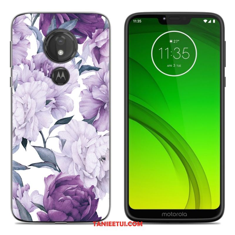 Etui Moto G7 Play Miękki Silikonowe Telefon Komórkowy, Pokrowce Moto G7 Play Osobowość Zielony Kreatywne