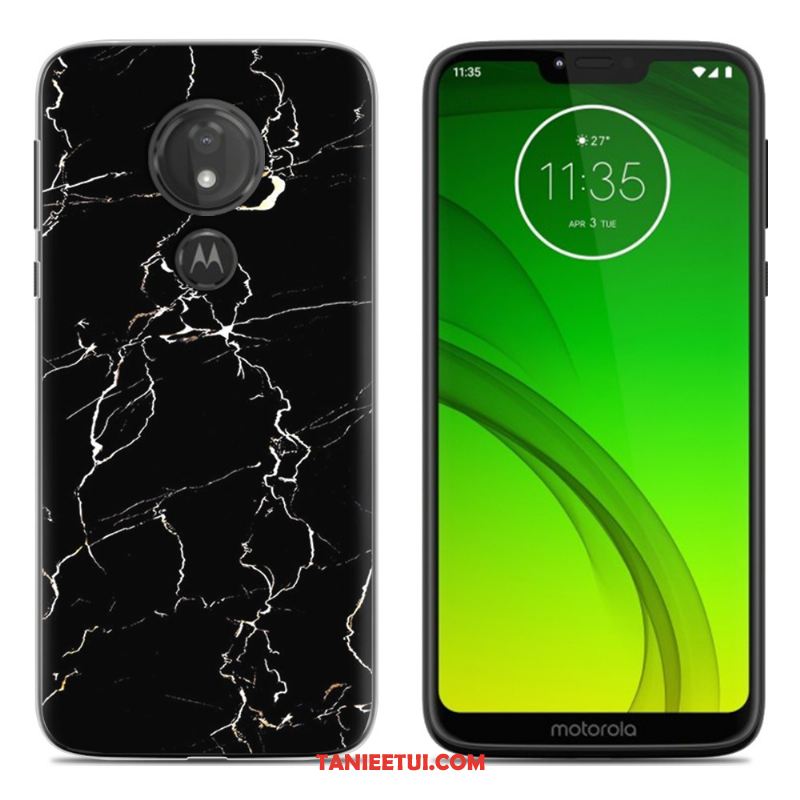 Etui Moto G7 Play Miękki Silikonowe Telefon Komórkowy, Pokrowce Moto G7 Play Osobowość Zielony Kreatywne