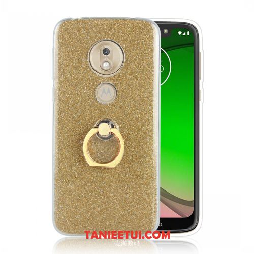 Etui Moto G7 Play Ochraniacz Telefon Komórkowy Wspornik, Futerał Moto G7 Play Ring Miękki Tendencja