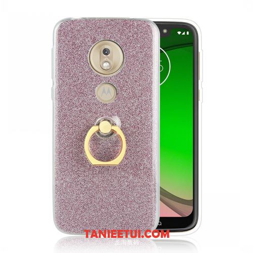 Etui Moto G7 Play Ochraniacz Telefon Komórkowy Wspornik, Futerał Moto G7 Play Ring Miękki Tendencja