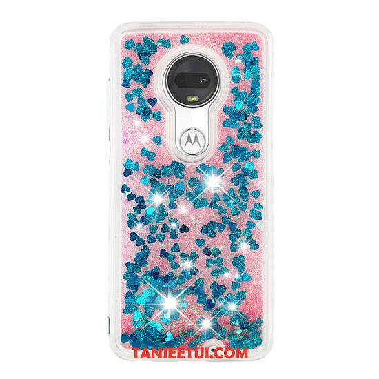 Etui Moto G7 Plus Quicksand Wiszące Ozdoby Kreatywne, Obudowa Moto G7 Plus Kreskówka Telefon Komórkowy Balon