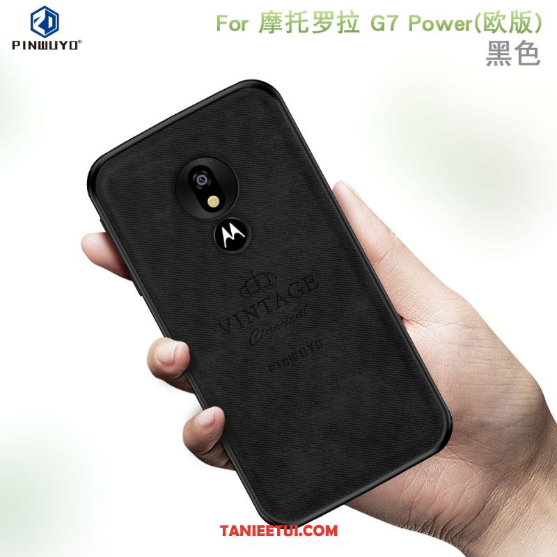 Etui Moto G7 Power All Inclusive Europa Niebieski, Obudowa Moto G7 Power Telefon Komórkowy