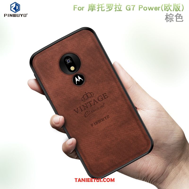 Etui Moto G7 Power All Inclusive Europa Niebieski, Obudowa Moto G7 Power Telefon Komórkowy