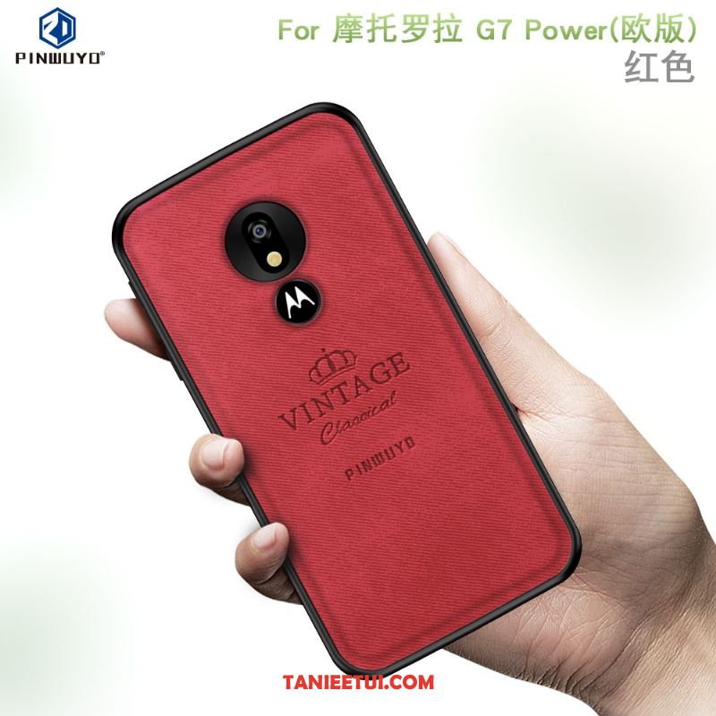 Etui Moto G7 Power All Inclusive Europa Niebieski, Obudowa Moto G7 Power Telefon Komórkowy