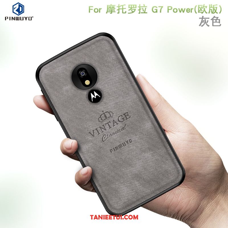 Etui Moto G7 Power All Inclusive Europa Niebieski, Obudowa Moto G7 Power Telefon Komórkowy