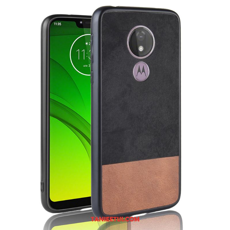 Etui Moto G7 Power Mieszane Kolory Anti-fall Denim, Obudowa Moto G7 Power Europa Telefon Komórkowy Niebieski