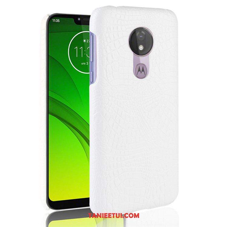 Etui Moto G7 Power Ochraniacz Trudno Torby, Obudowa Moto G7 Power Nubuku Czarny Anti-fall