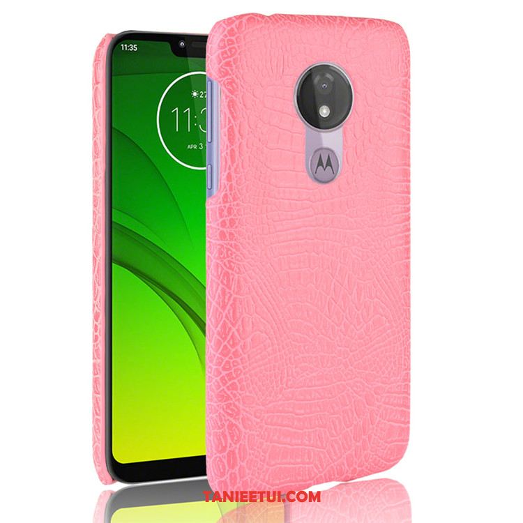 Etui Moto G7 Power Ochraniacz Trudno Torby, Obudowa Moto G7 Power Nubuku Czarny Anti-fall