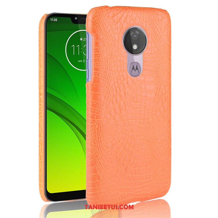 Etui Moto G7 Power Ochraniacz Trudno Torby, Obudowa Moto G7 Power Nubuku Czarny Anti-fall