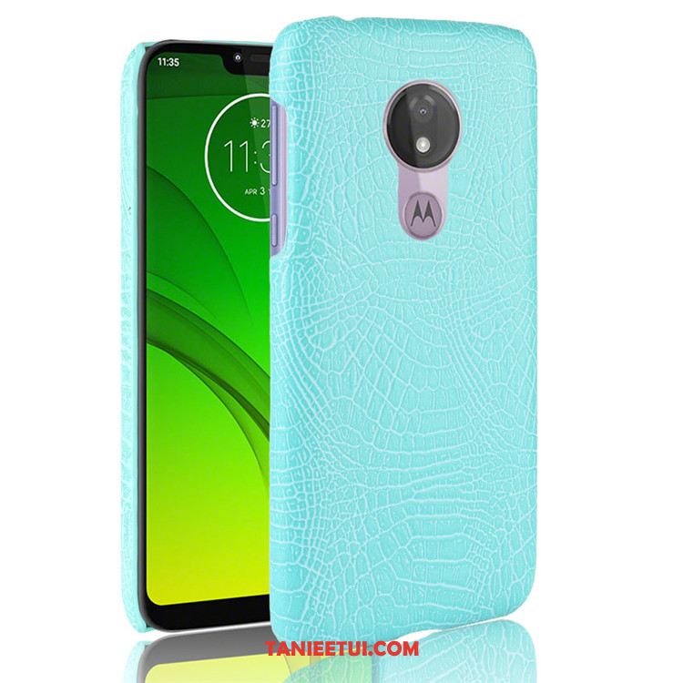 Etui Moto G7 Power Ochraniacz Trudno Torby, Obudowa Moto G7 Power Nubuku Czarny Anti-fall