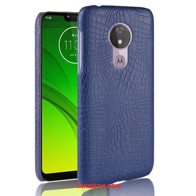 Etui Moto G7 Power Ochraniacz Trudno Torby, Obudowa Moto G7 Power Nubuku Czarny Anti-fall