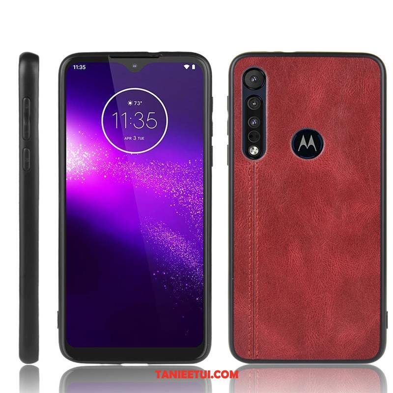 Etui Moto G8 Plus Anti-fall Ochraniacz Telefon Komórkowy, Pokrowce Moto G8 Plus Lekki I Cienki Czerwony