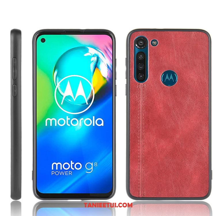 Etui Moto G8 Power Anti-fall Czarny Ochraniacz, Pokrowce Moto G8 Power Modna Marka Trudno All Inclusive