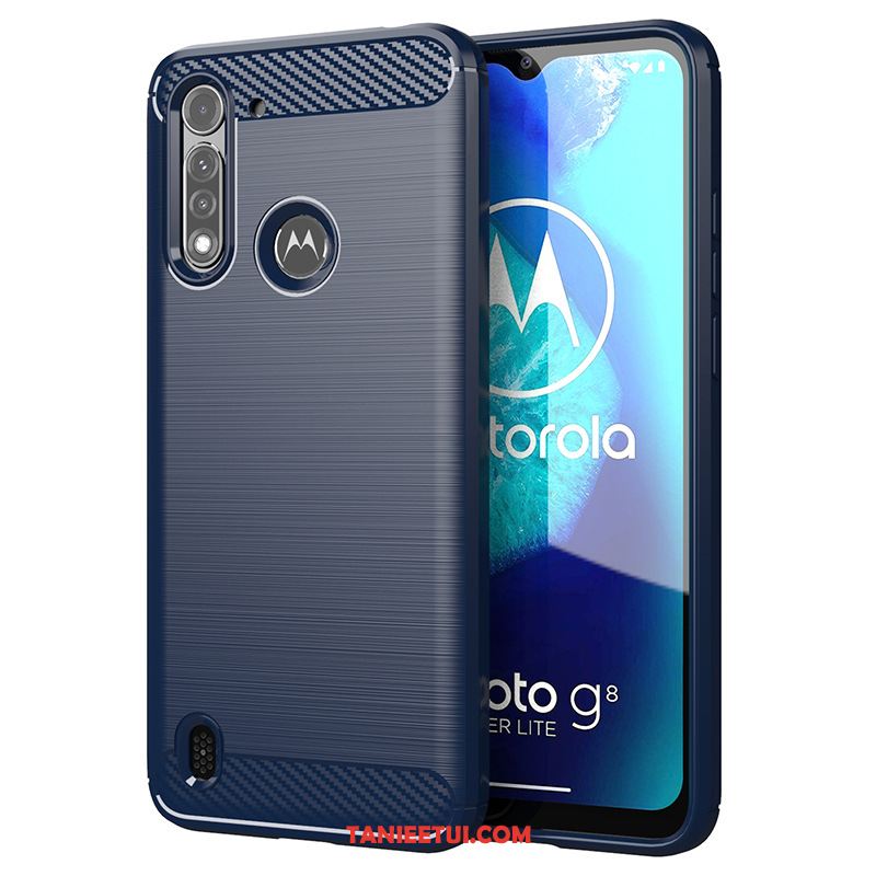 Etui Moto G8 Power Lite Czarny Cienka Miękki, Futerał Moto G8 Power Lite Telefon Komórkowy