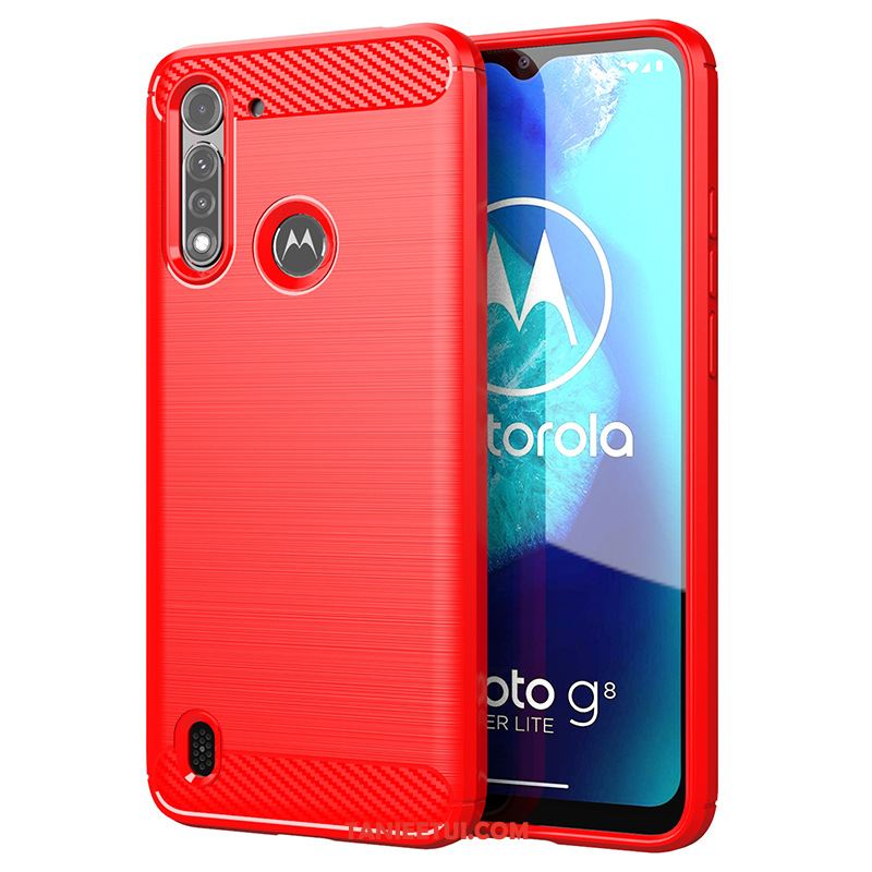 Etui Moto G8 Power Lite Czarny Cienka Miękki, Futerał Moto G8 Power Lite Telefon Komórkowy