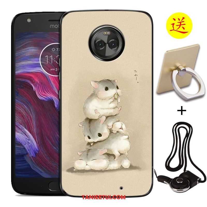 Etui Moto X4 Czarny Kolor Telefon Komórkowy, Obudowa Moto X4 All Inclusive Anti-fall Ochraniacz Beige