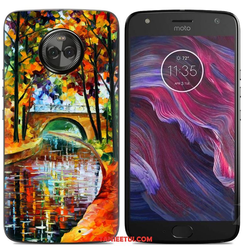 Etui Moto X4 Silikonowe Etui Kolor Telefon Komórkowy, Futerał Moto X4 Różowe Miękki Kreskówka