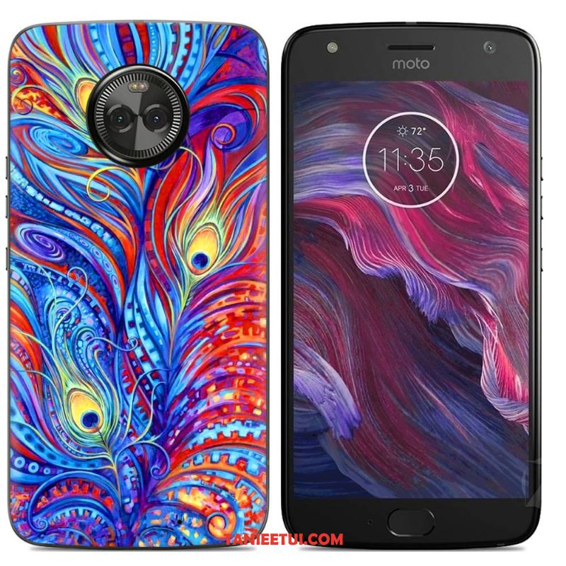 Etui Moto X4 Silikonowe Etui Kolor Telefon Komórkowy, Futerał Moto X4 Różowe Miękki Kreskówka