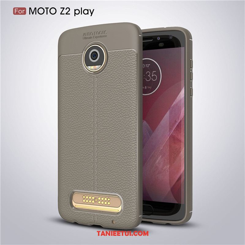 Etui Moto Z2 Play Telefon Komórkowy Litchi Miękki, Obudowa Moto Z2 Play Ochraniacz Anti-fall Wzór