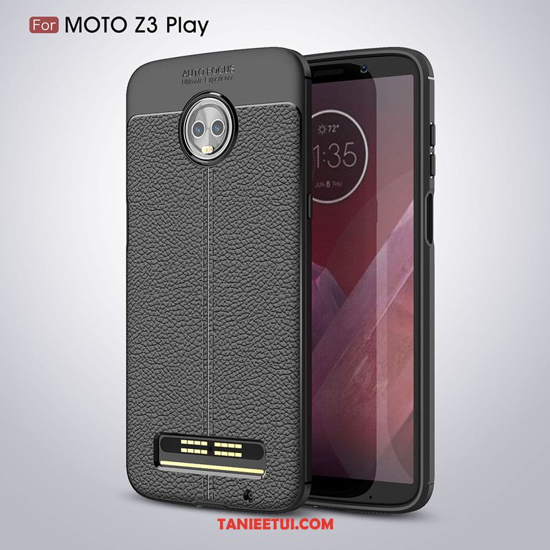 Etui Moto Z3 Play Anti-fall Silikonowe Zielony, Obudowa Moto Z3 Play All Inclusive Wzór Telefon Komórkowy