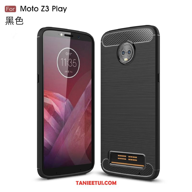 Etui Moto Z3 Play Anti-fall Silikonowe Zielony, Obudowa Moto Z3 Play All Inclusive Wzór Telefon Komórkowy