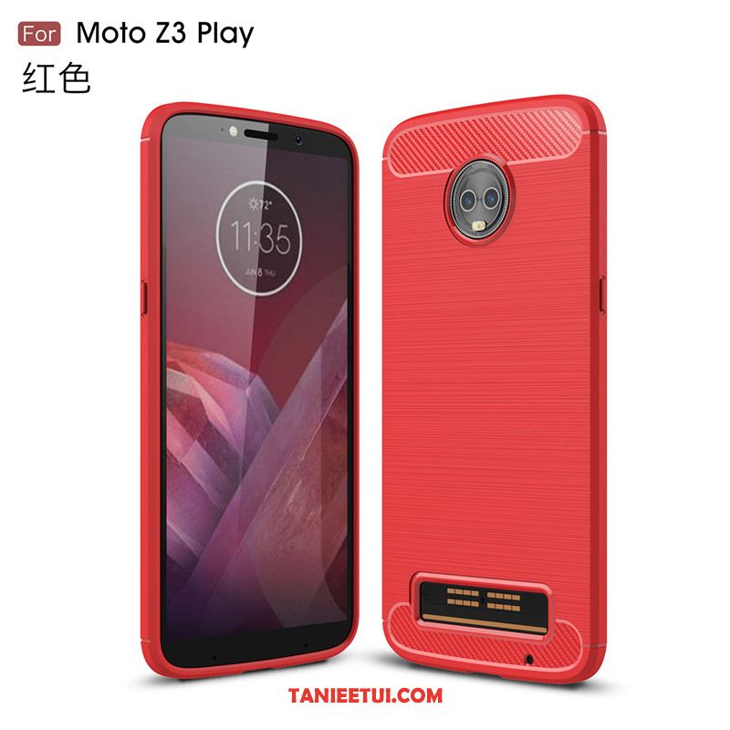 Etui Moto Z3 Play Anti-fall Silikonowe Zielony, Obudowa Moto Z3 Play All Inclusive Wzór Telefon Komórkowy