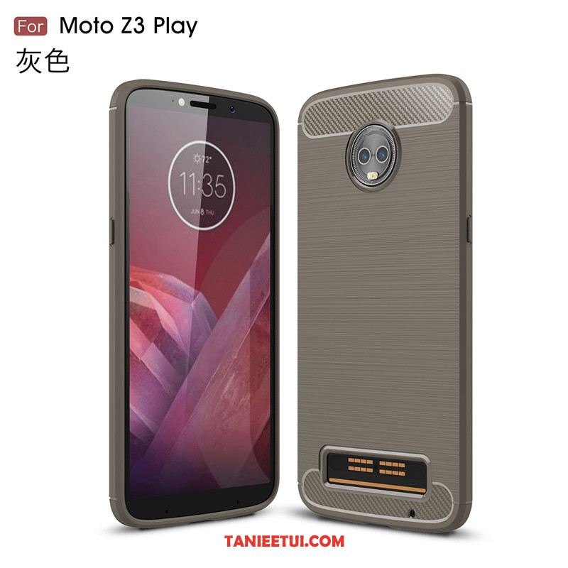 Etui Moto Z3 Play Anti-fall Silikonowe Zielony, Obudowa Moto Z3 Play All Inclusive Wzór Telefon Komórkowy