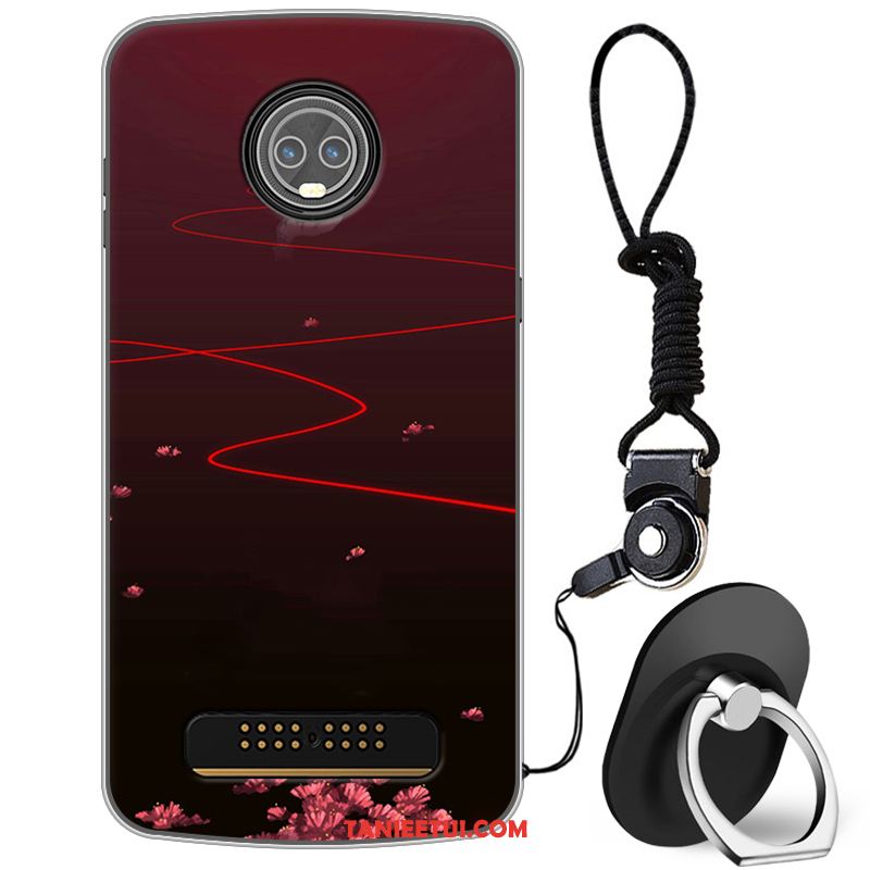 Etui Moto Z3 Play Telefon Komórkowy Anti-fall Ochraniacz, Pokrowce Moto Z3 Play Niebieski All Inclusive Modna Marka