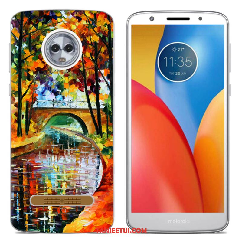 Etui Moto Z3 Play Telefon Komórkowy Kreatywne Silikonowe Etui, Obudowa Moto Z3 Play Kolor Ochraniacz Beige