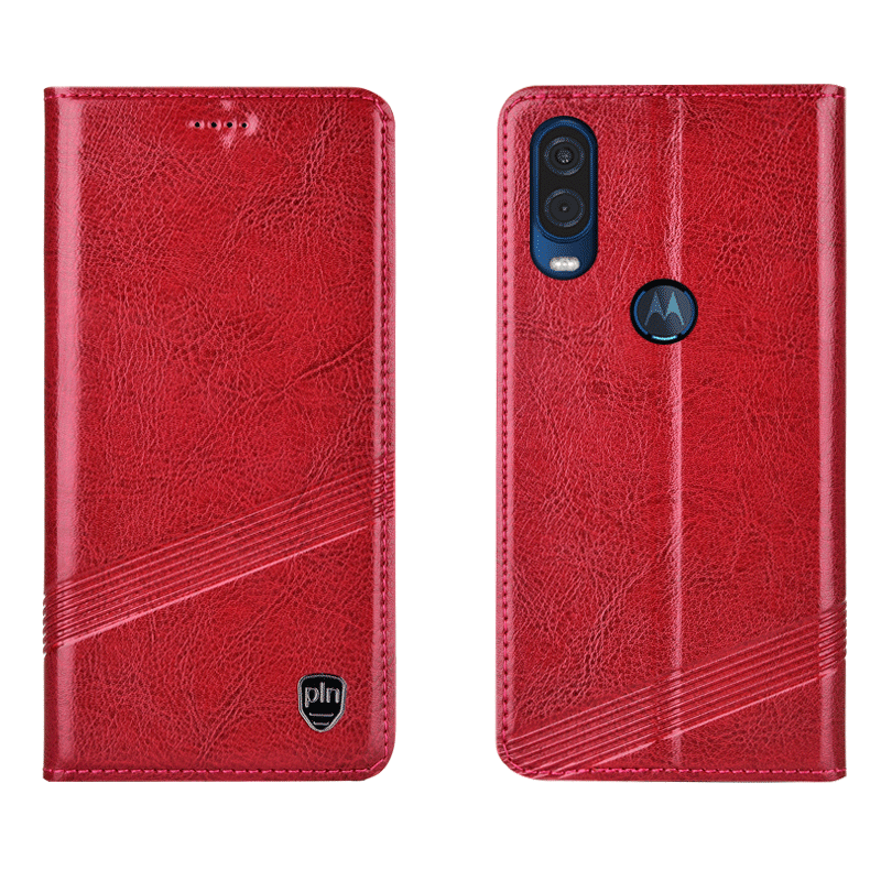 Etui Motorola One Vision Anti-fall Telefon Komórkowy Ochraniacz, Futerał Motorola One Vision All Inclusive Braun