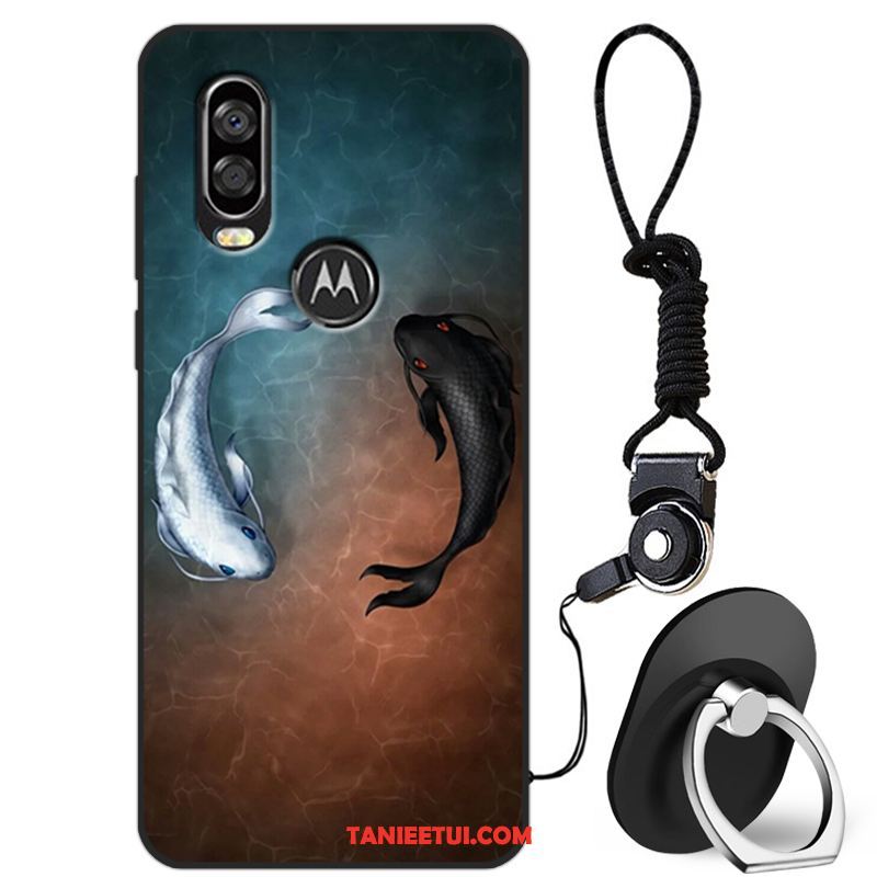 Etui Motorola One Vision Moda All Inclusive Silikonowe, Obudowa Motorola One Vision Kreatywne Anti-fall Modna Marka