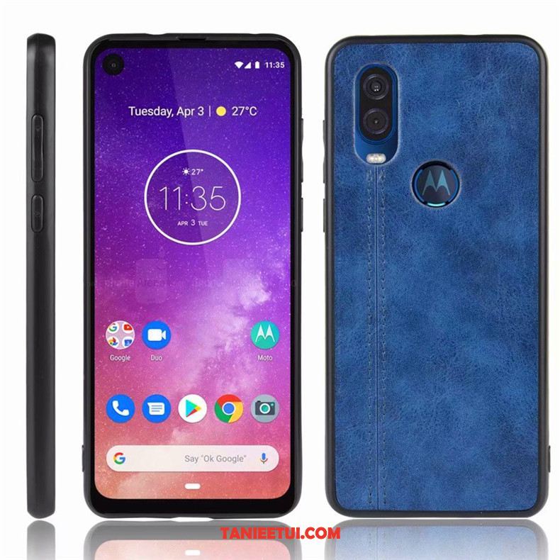 Etui Motorola One Vision Ochraniacz Anti-fall Niebieski, Futerał Motorola One Vision All Inclusive Telefon Komórkowy