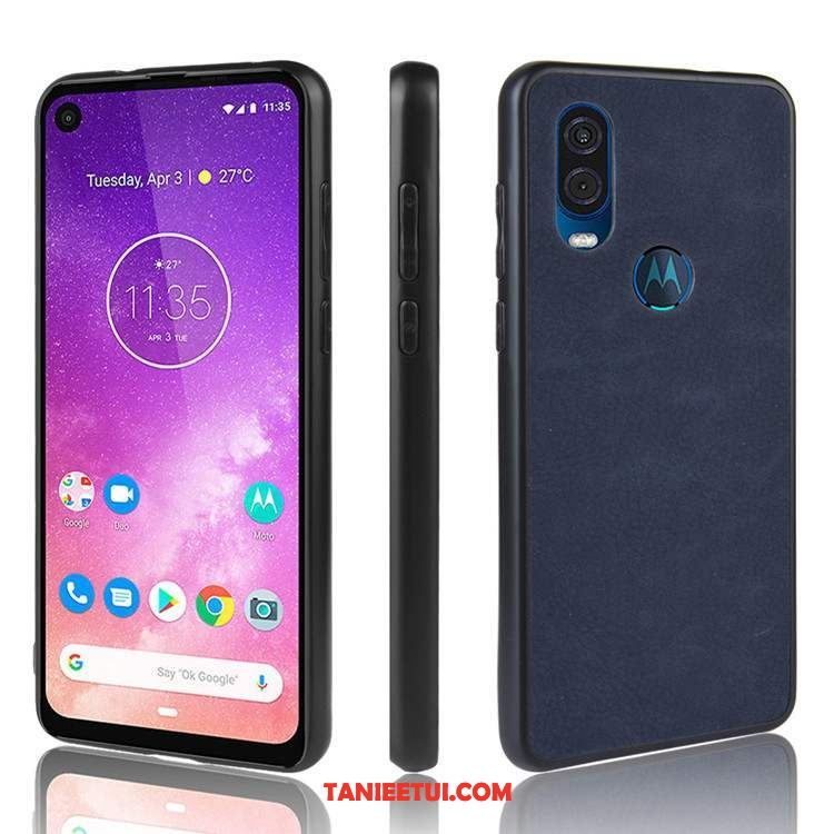 Etui Motorola One Vision Telefon Komórkowy Ochraniacz Anti-fall, Futerał Motorola One Vision Czarny