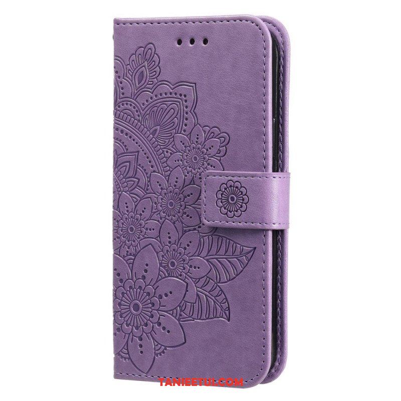 Etui Na Telefon Pokrowce do Oppo Find X5 z Łańcuch Paskowata Mandala