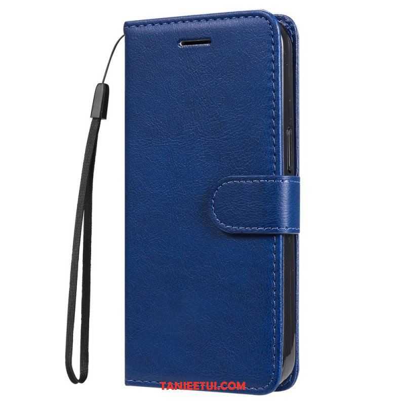 Etui Na Telefon Pokrowce do Samsung Galaxy M32 z Łańcuch Solid Color Series Strappy