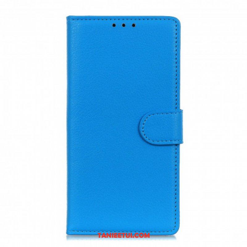 Etui Na Telefon Pokrowce do Xiaomi Redmi Note 10 Pro Efekt Skóry Liczi Premium