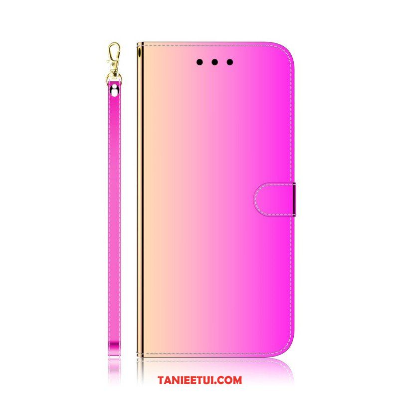 Etui Na Telefon Pokrowce do Xiaomi Redmi Note 11 / 11S Osłona Lusterka Ze Sztucznej Skóry