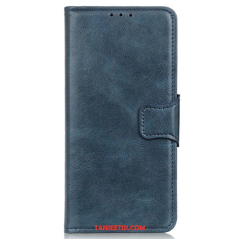 Etui Na Telefon Pokrowce do Xiaomi Redmi Note 12 Pro Stylowe Skórzane Zapięcie Dwustronne