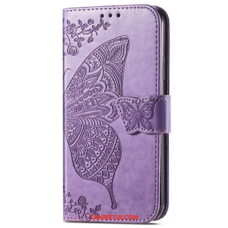 Etui Na Telefon Pokrowce do iPhone 15 Pro Barokowy Motyl