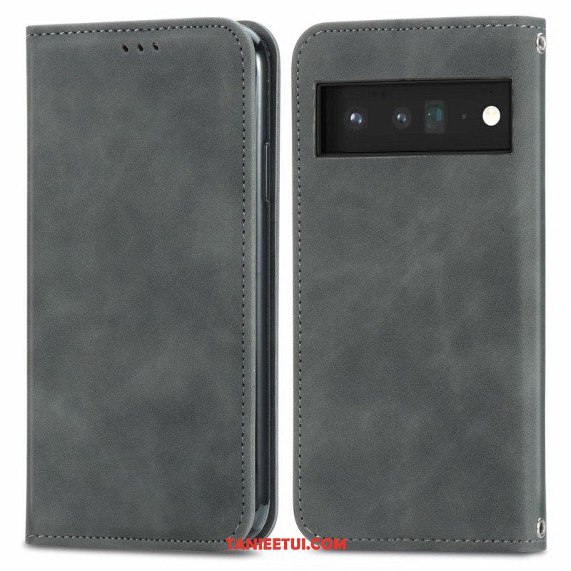 Etui Na Telefon do Google Pixel 6 Etui Folio Dotykowy Design W Stylu Vintage