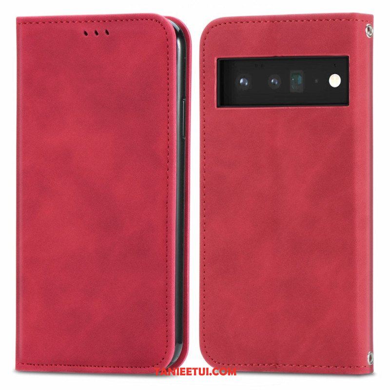 Etui Na Telefon do Google Pixel 6 Etui Folio Dotykowy Design W Stylu Vintage