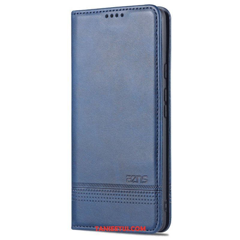 Etui Na Telefon do Google Pixel 6 Pro Etui Folio Stylizacja Skóry Azns