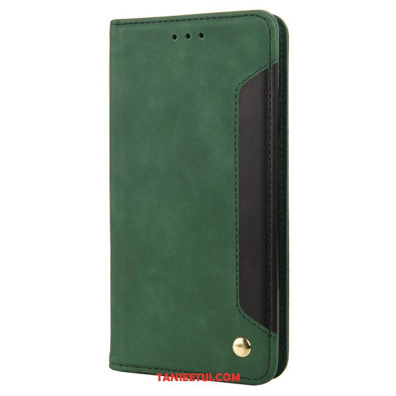 Etui Na Telefon do Google Pixel 6A Etui Folio Podpis Dwukolorowy