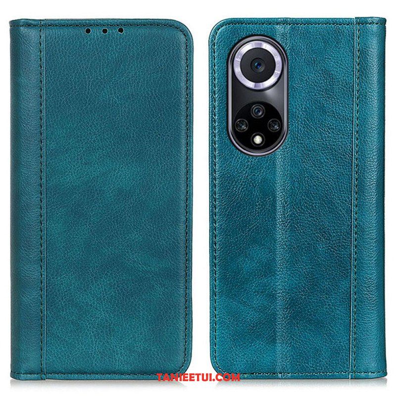 Etui Na Telefon do Honor 50 Etui Folio Elegancka Dwoina Skóry Liczi