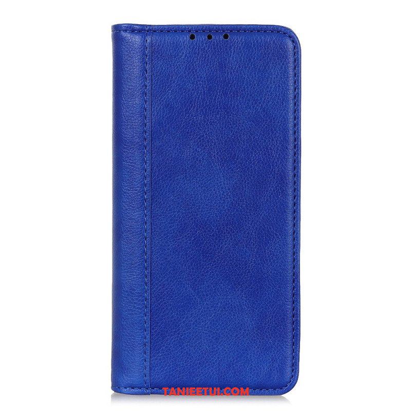 Etui Na Telefon do Honor 50 Lite Etui Folio Elegancka Dwoina Skóry Liczi