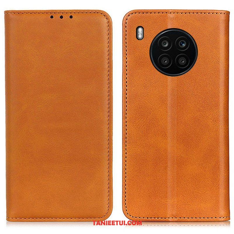 Etui Na Telefon do Honor 50 Lite Etui Folio Elegancka Dwoina Skórzana