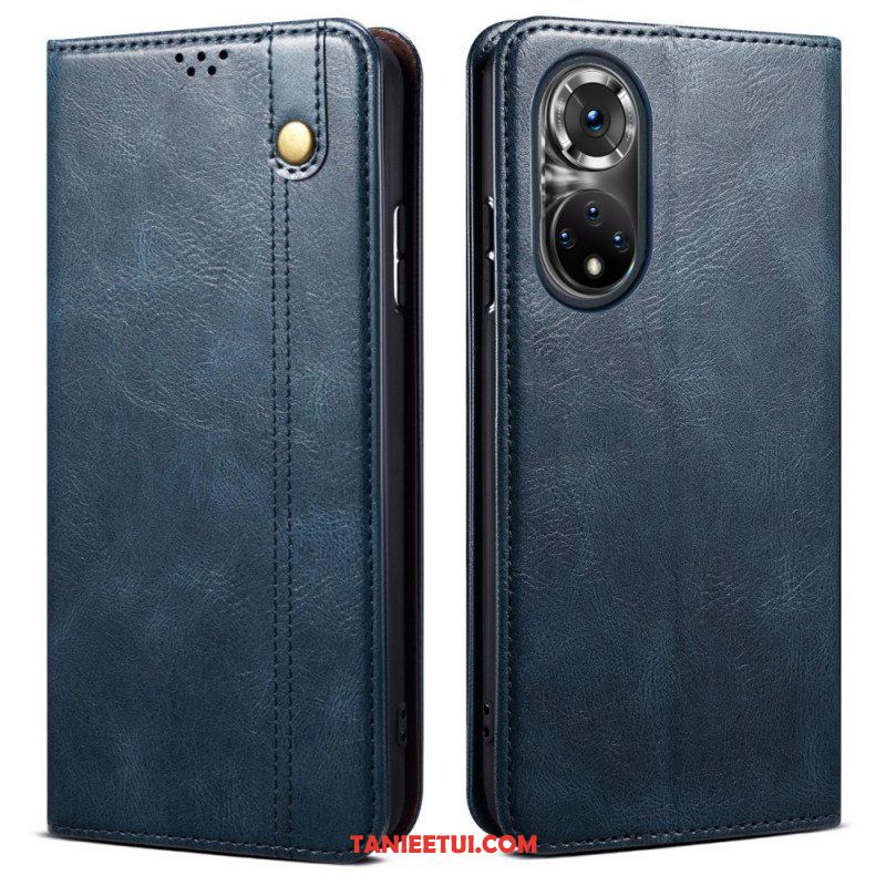 Etui Na Telefon do Honor 50 Pro Etui Folio Pro Woskowana Sztuczna Skóra